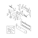 Frigidaire GLEF396CQC backguard diagram