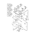 Frigidaire FGF366CQD burner diagram