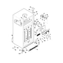 Frigidaire FRT18P6CQ2 cabinet diagram