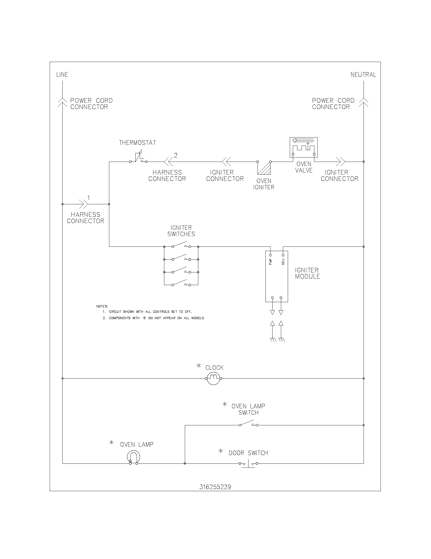Kenmore 79070102401 wiring schematic diagram