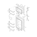Frigidaire GLRT184TCQ7 door diagram