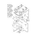 Kenmore 79075854302 burner diagram