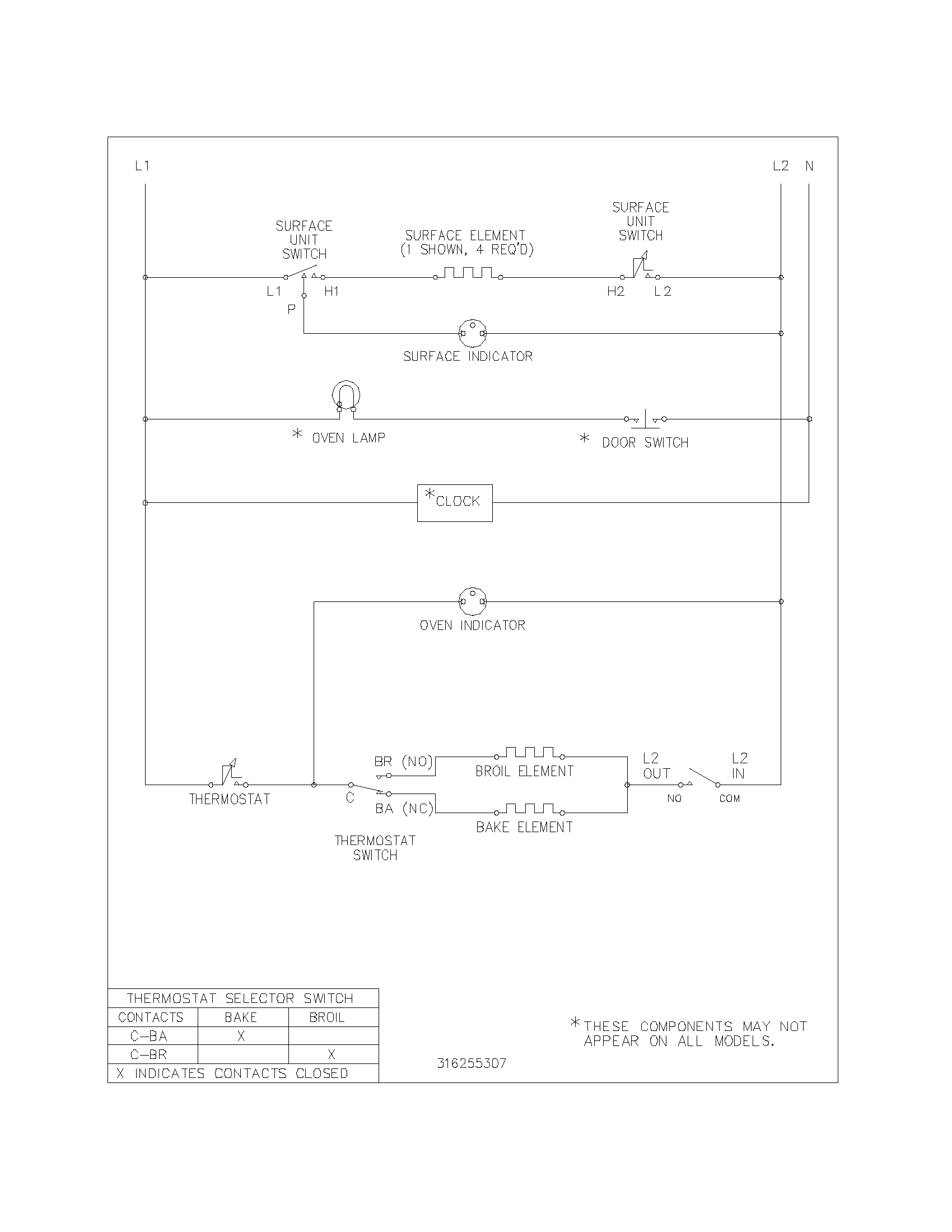 Kenmore 79064091303 wiring schematic diagram