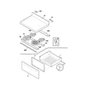 Kenmore 79095422303 top/drawer diagram