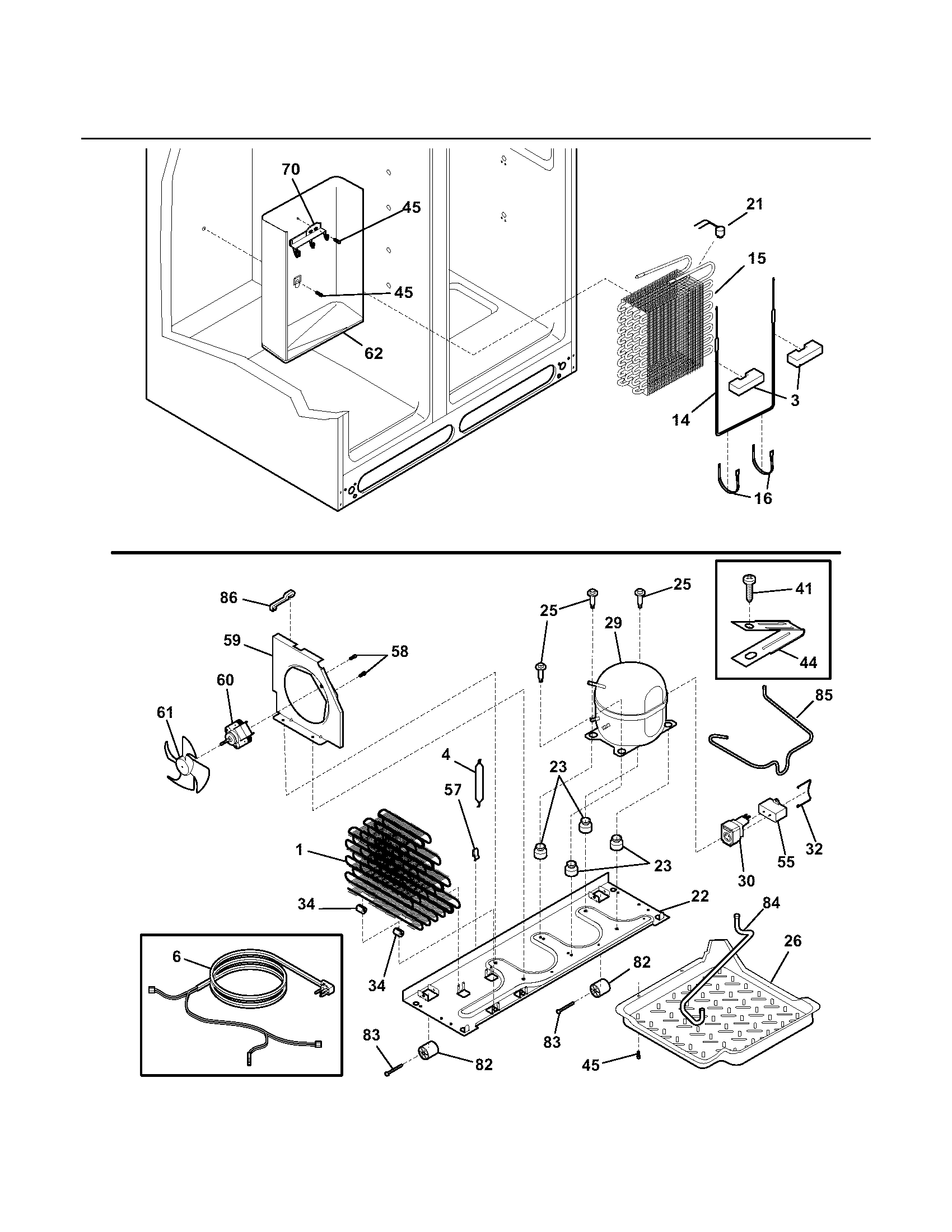 Kenmore 25356272403 system diagram