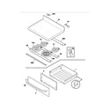 Kenmore 79096113400 top/drawer diagram