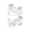 Kenmore 79071514400 top/drawer diagram
