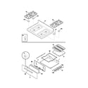 Kenmore 79071421400 top/drawer diagram