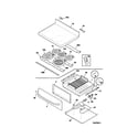 Kenmore 79096613400 top/drawer diagram