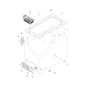 Frigidaire FFC0723DW0 cabinet diagram
