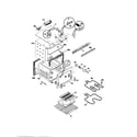 Kenmore 79041392400 upper body diagram