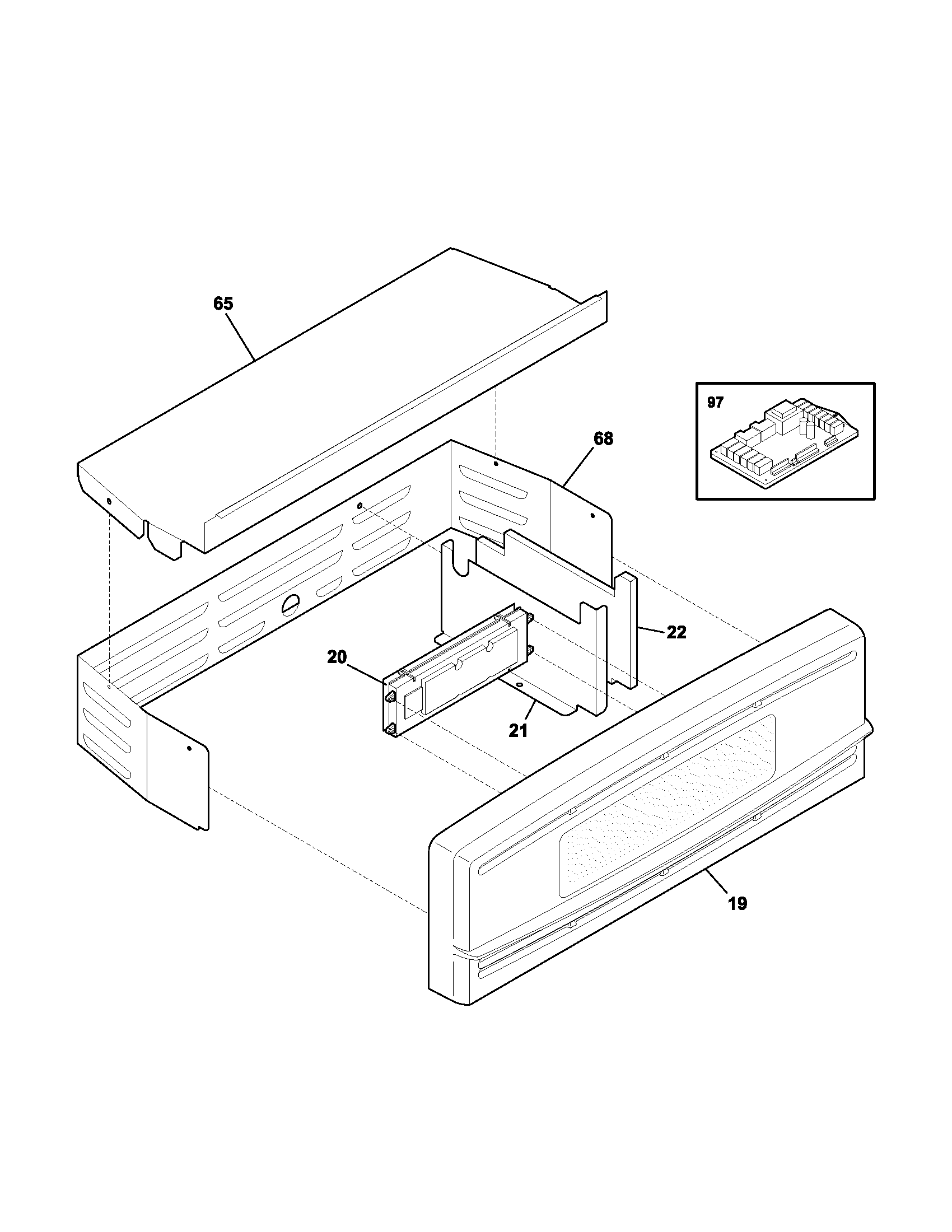 Kenmore 79041393400 controls diagram