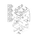 Kenmore 79078673400 burner diagram