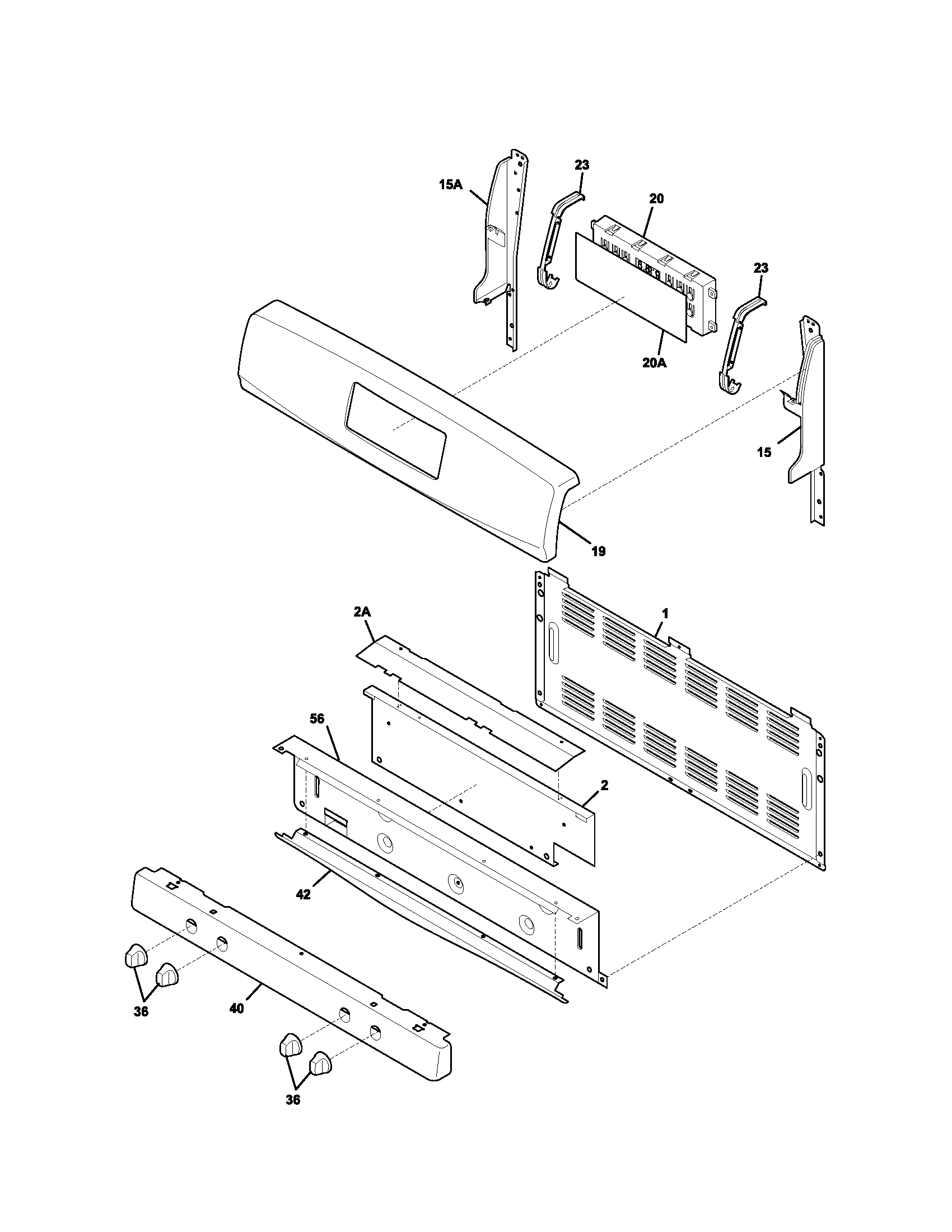 Kenmore 79078782400 backguard diagram