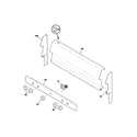 Frigidaire FGF316DQA backguard diagram