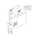 Kenmore 58714013401 door diagram