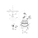 Kenmore 58714013401 motor & pump diagram