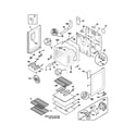 Frigidaire FEFL79DCA body diagram