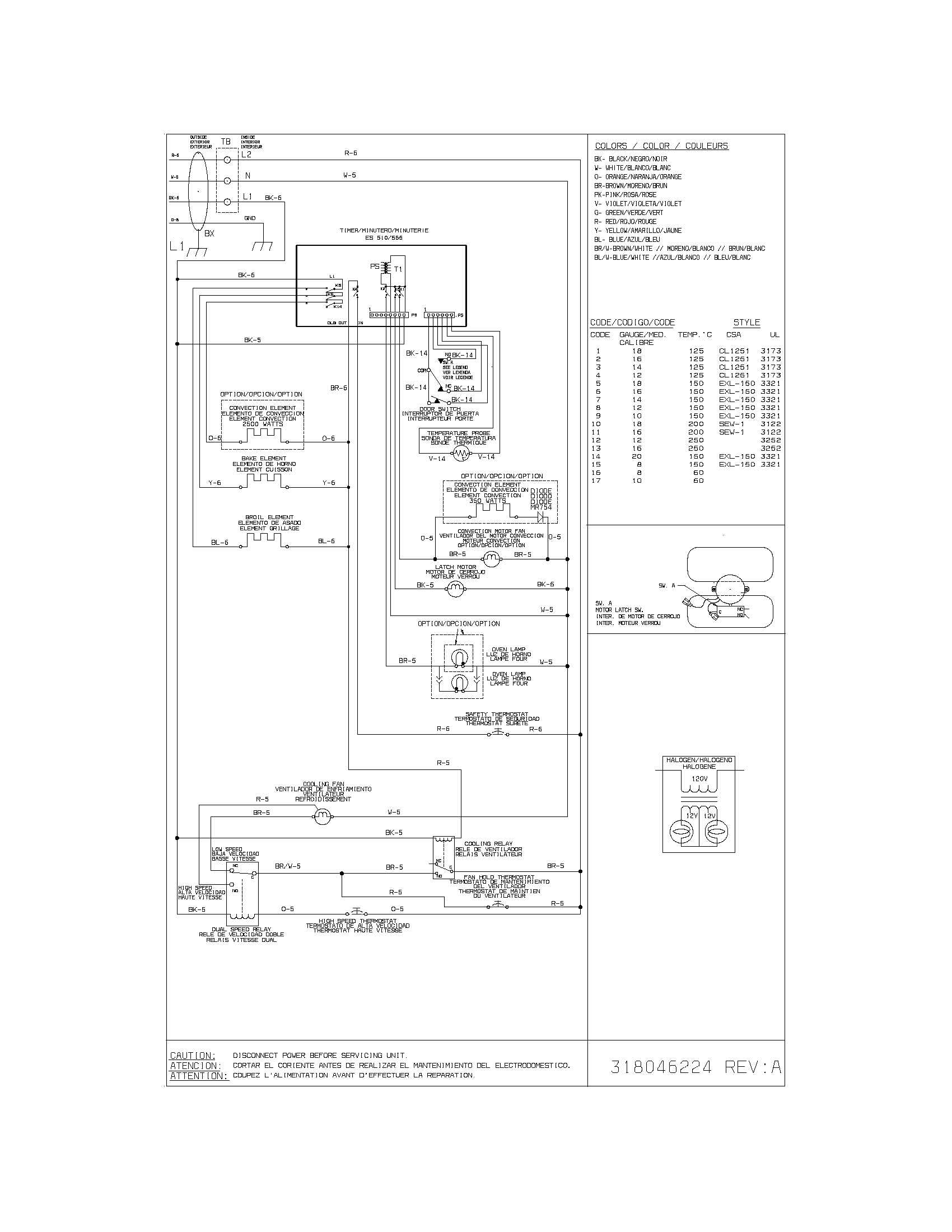 Frigidaire GLEB30S9DBA wiring diagram diagram