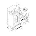 Frigidaire GLRT217TDW0 cabinet diagram