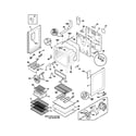 Frigidaire GLEFM397DSA body diagram