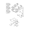 Frigidaire FGF337BCE burner diagram