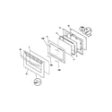 Frigidaire FGF337BCE door diagram