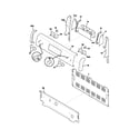 Frigidaire FEF361AWG backguard diagram
