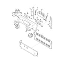 Frigidaire FEF380MXDCA backguard diagram