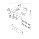 Frigidaire GLEF379DCA backguard diagram