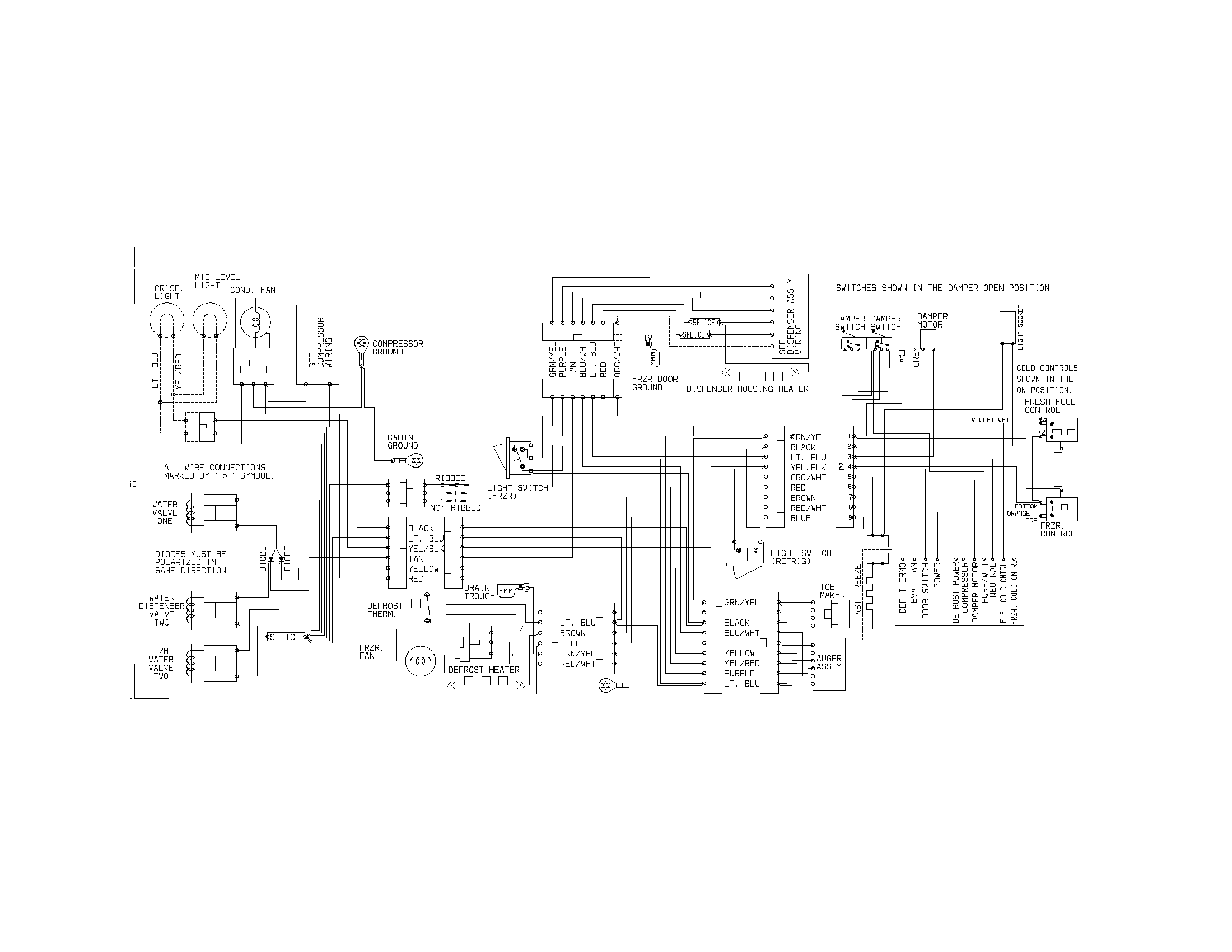 Kenmore 25356279407 wiring diagram diagram