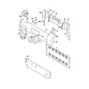 Frigidaire FEF365BWH backguard diagram