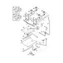 Frigidaire FGF355DSA burner diagram