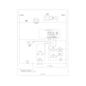 Frigidaire FGF355DSA wiring schematic diagram