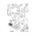 Frigidaire GLGFS75DQA body diagram