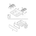 Frigidaire GLGFS75DQA top/drawer diagram