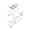 Kenmore 79032099402 maintop diagram