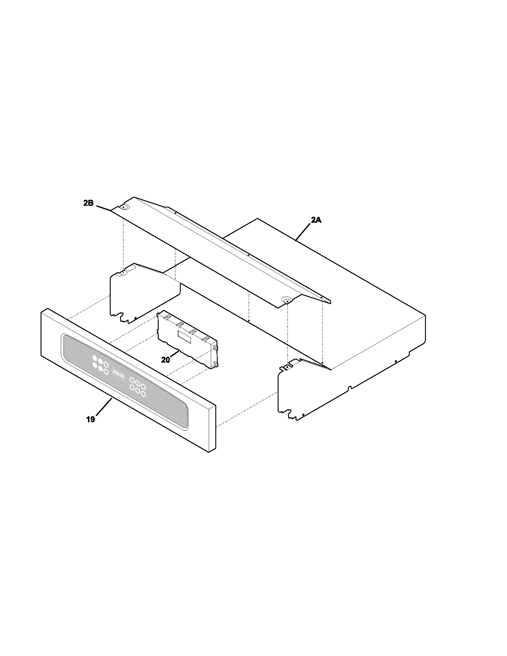Frigidaire FEB30S6DCA control panel diagram