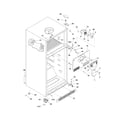 Frigidaire FRT21FG3DW4 cabinet diagram