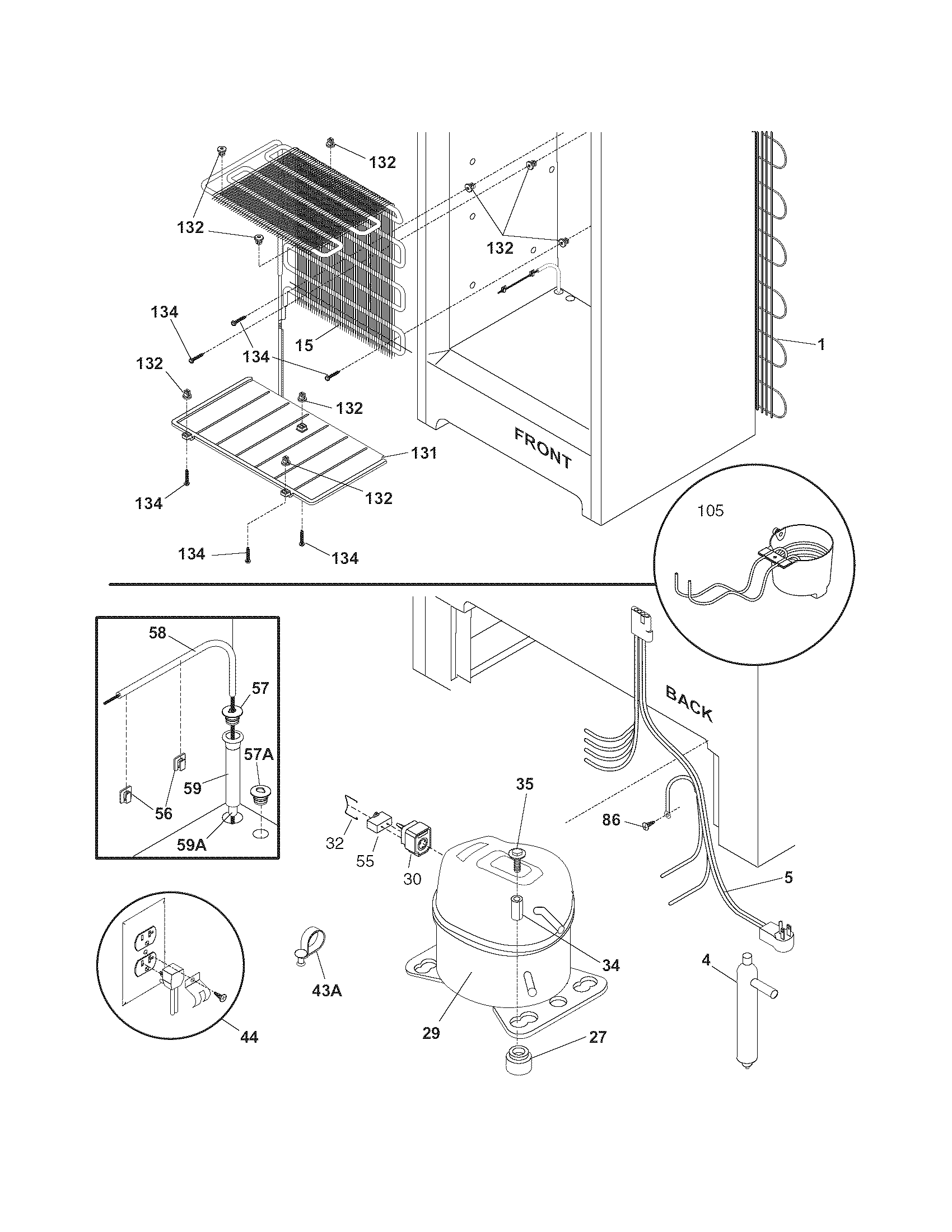 Crosley FMR14 system diagram