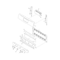 Frigidaire GLGF388DBB backguard diagram