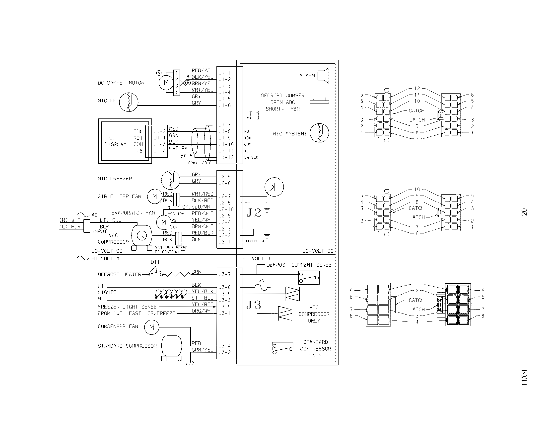 Kenmore Elite 25344393401 wiring schematic diagram