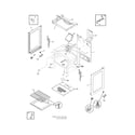 Frigidaire FGF312DSA body diagram