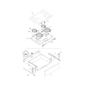 Kenmore 79046351401 top/drawer diagram
