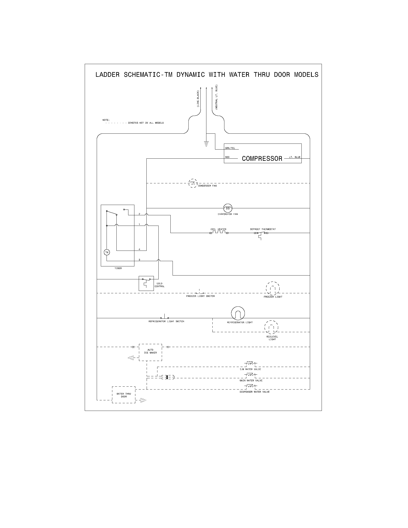Kenmore 25376124407 wiring schematic diagram