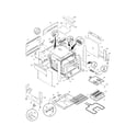 Frigidaire FES367DCC body diagram