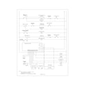 Frigidaire FEFL79DSD wiring schematic diagram