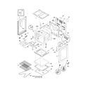 Frigidaire FEF355DQC body diagram