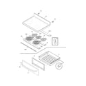 Kenmore 79096313403 top/drawer diagram