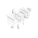 Frigidaire CPLEF398DCD door diagram